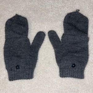 Grey Fingerless Gloves/Mittens